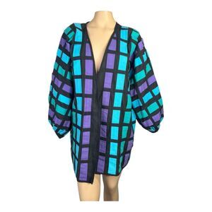 Colorblock Cotton Jacket WOVEN – Size L/XL